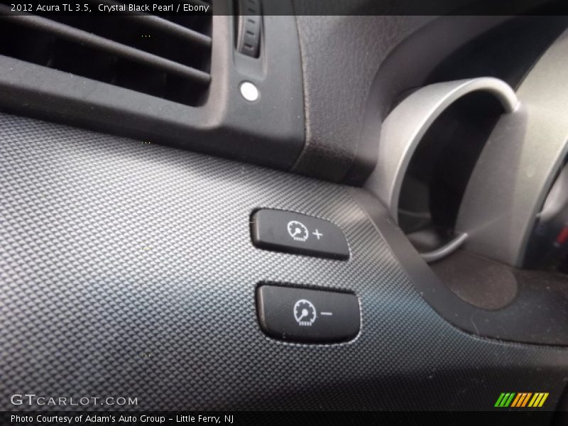 Crystal Black Pearl / Ebony 2012 Acura TL 3.5