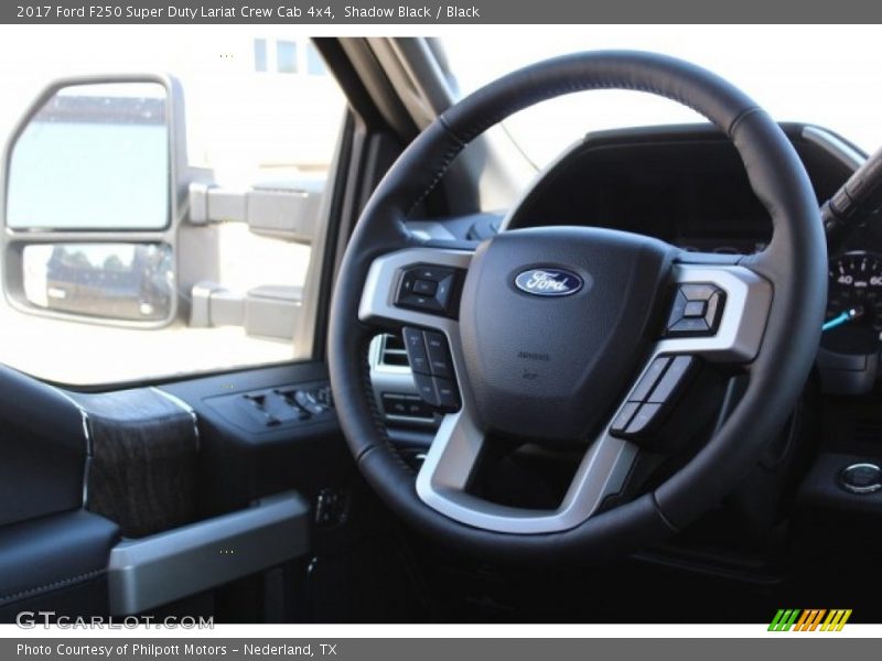Shadow Black / Black 2017 Ford F250 Super Duty Lariat Crew Cab 4x4