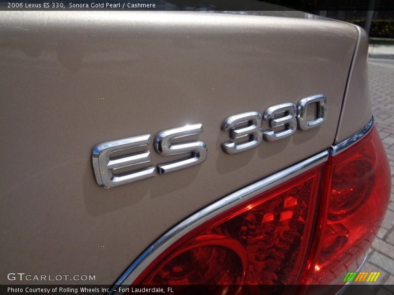 Sonora Gold Pearl / Cashmere 2006 Lexus ES 330