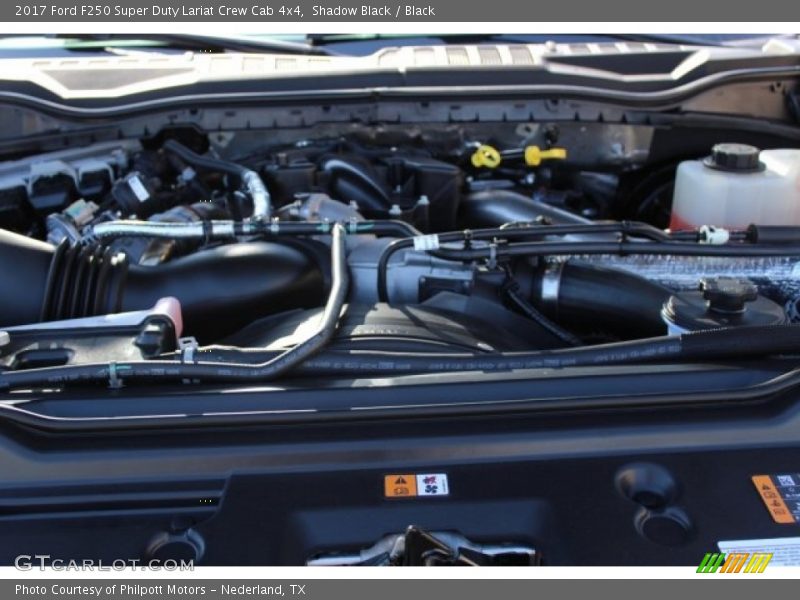 Shadow Black / Black 2017 Ford F250 Super Duty Lariat Crew Cab 4x4
