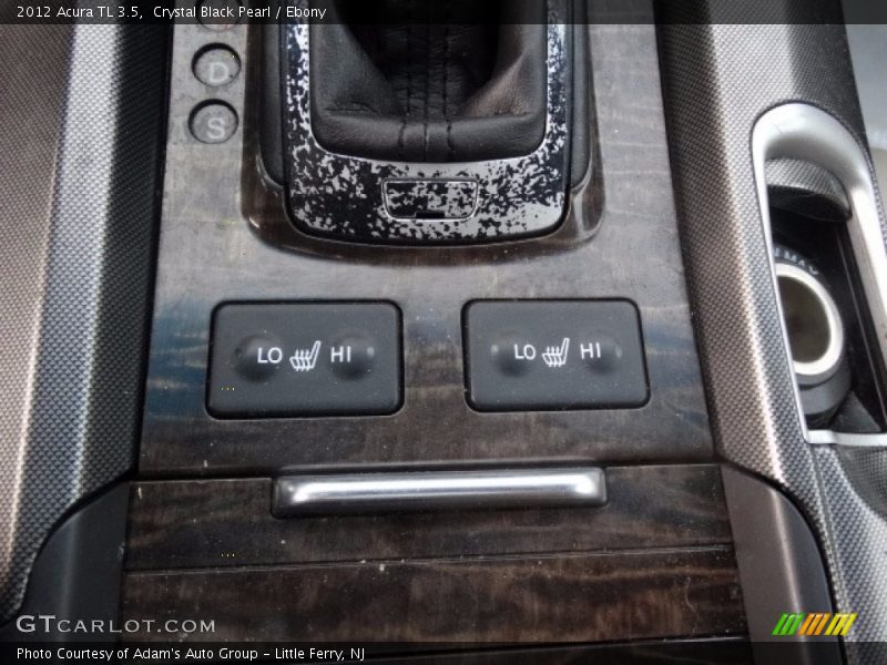 Crystal Black Pearl / Ebony 2012 Acura TL 3.5