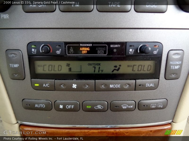 Sonora Gold Pearl / Cashmere 2006 Lexus ES 330