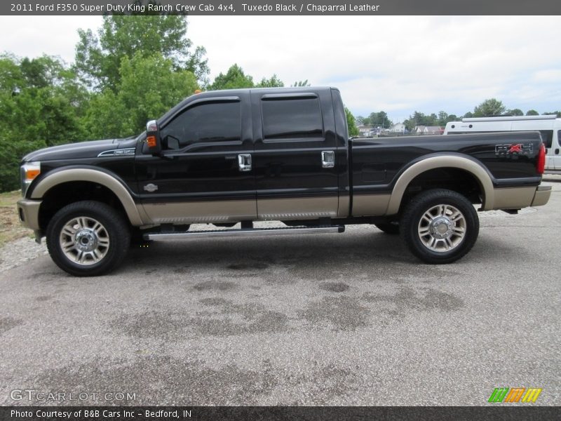 Tuxedo Black / Chaparral Leather 2011 Ford F350 Super Duty King Ranch Crew Cab 4x4