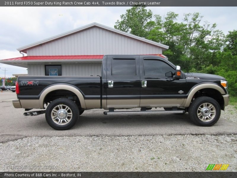 Tuxedo Black / Chaparral Leather 2011 Ford F350 Super Duty King Ranch Crew Cab 4x4