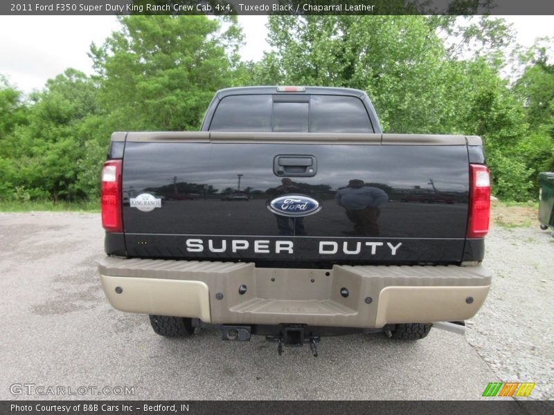 Tuxedo Black / Chaparral Leather 2011 Ford F350 Super Duty King Ranch Crew Cab 4x4