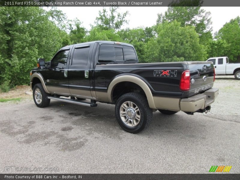 Tuxedo Black / Chaparral Leather 2011 Ford F350 Super Duty King Ranch Crew Cab 4x4