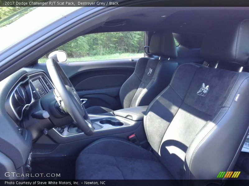 Destroyer Grey / Black 2017 Dodge Challenger R/T Scat Pack