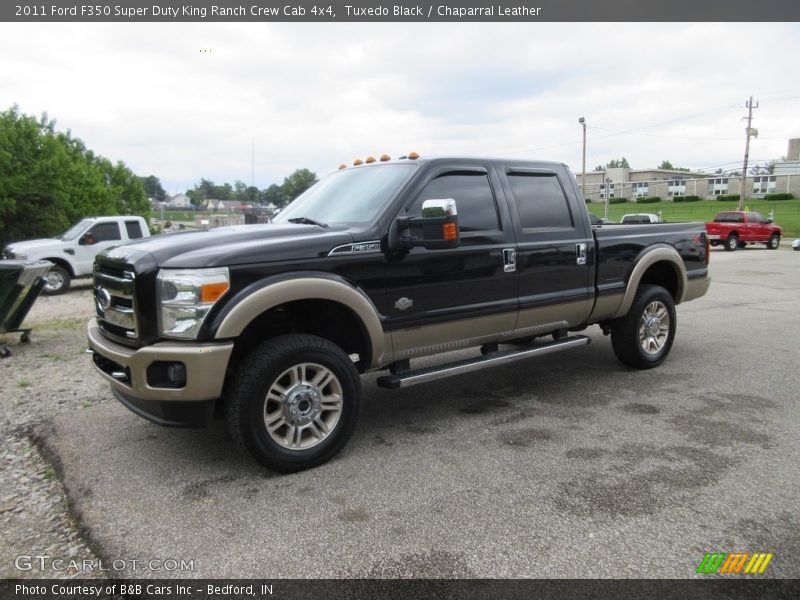 Tuxedo Black / Chaparral Leather 2011 Ford F350 Super Duty King Ranch Crew Cab 4x4