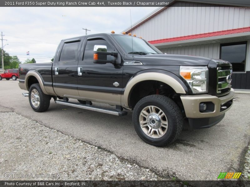 Tuxedo Black / Chaparral Leather 2011 Ford F350 Super Duty King Ranch Crew Cab 4x4