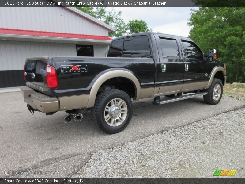 Tuxedo Black / Chaparral Leather 2011 Ford F350 Super Duty King Ranch Crew Cab 4x4