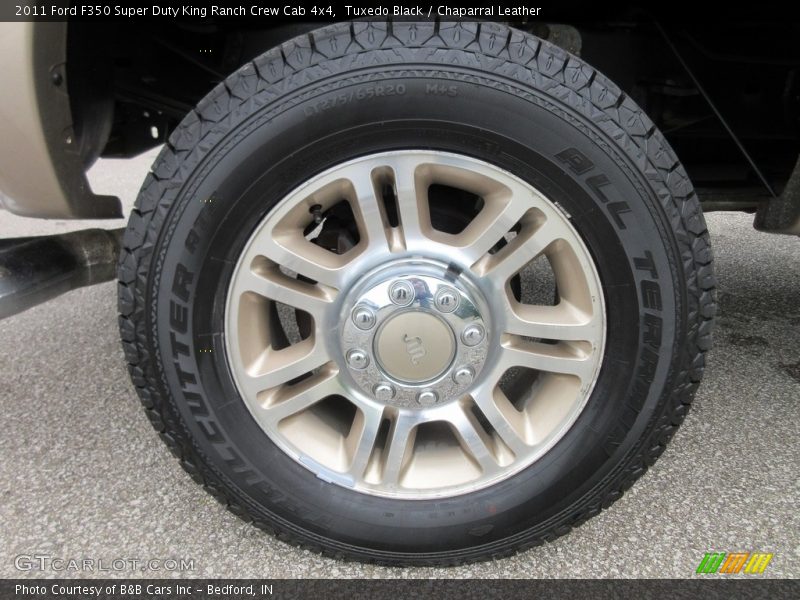 Tuxedo Black / Chaparral Leather 2011 Ford F350 Super Duty King Ranch Crew Cab 4x4