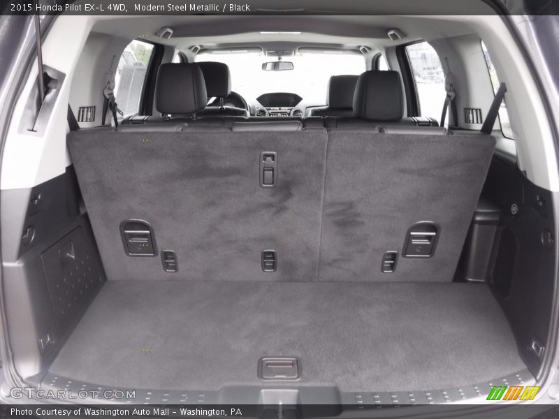Modern Steel Metallic / Black 2015 Honda Pilot EX-L 4WD