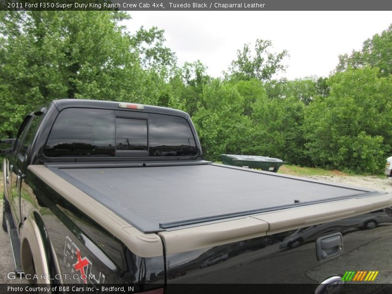 Tuxedo Black / Chaparral Leather 2011 Ford F350 Super Duty King Ranch Crew Cab 4x4
