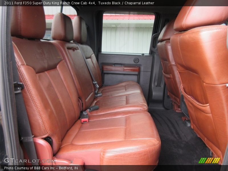 Tuxedo Black / Chaparral Leather 2011 Ford F350 Super Duty King Ranch Crew Cab 4x4