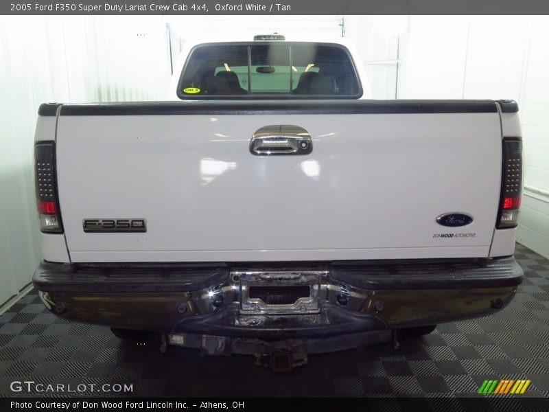 Oxford White / Tan 2005 Ford F350 Super Duty Lariat Crew Cab 4x4