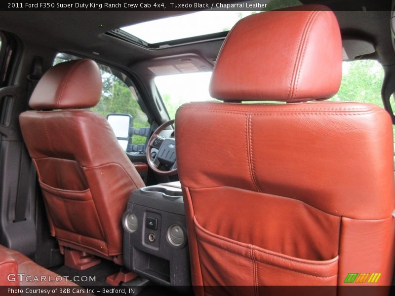 Tuxedo Black / Chaparral Leather 2011 Ford F350 Super Duty King Ranch Crew Cab 4x4