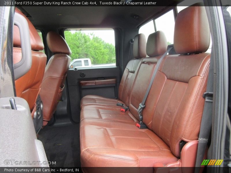 Tuxedo Black / Chaparral Leather 2011 Ford F350 Super Duty King Ranch Crew Cab 4x4