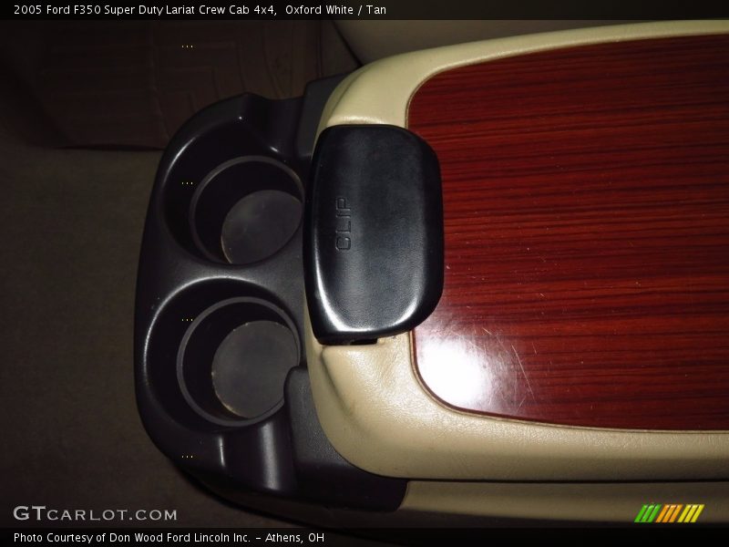 Oxford White / Tan 2005 Ford F350 Super Duty Lariat Crew Cab 4x4