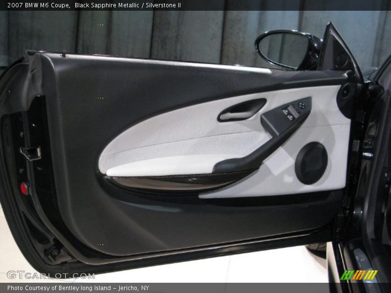 Black Sapphire Metallic / Silverstone II 2007 BMW M6 Coupe