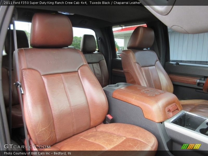 Tuxedo Black / Chaparral Leather 2011 Ford F350 Super Duty King Ranch Crew Cab 4x4