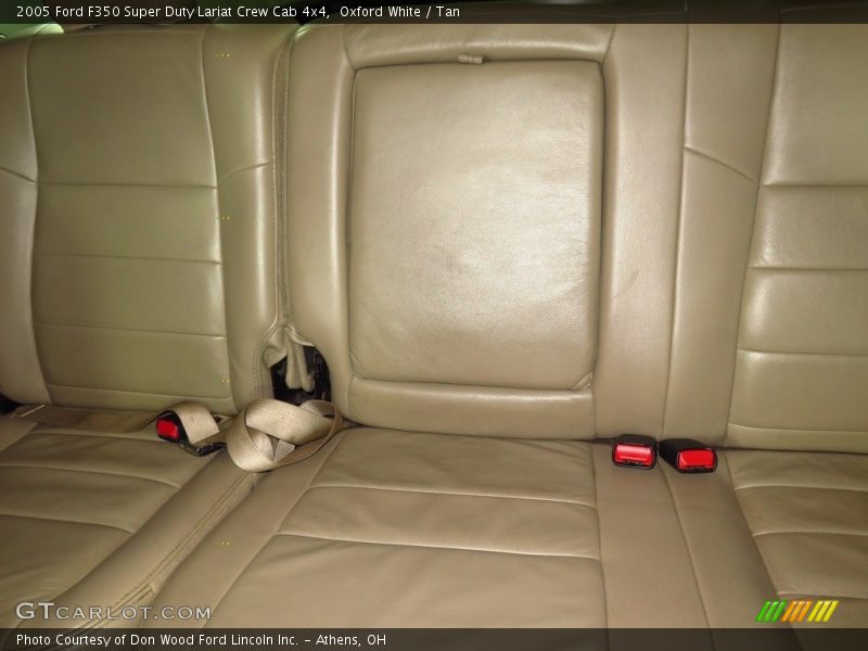 Oxford White / Tan 2005 Ford F350 Super Duty Lariat Crew Cab 4x4
