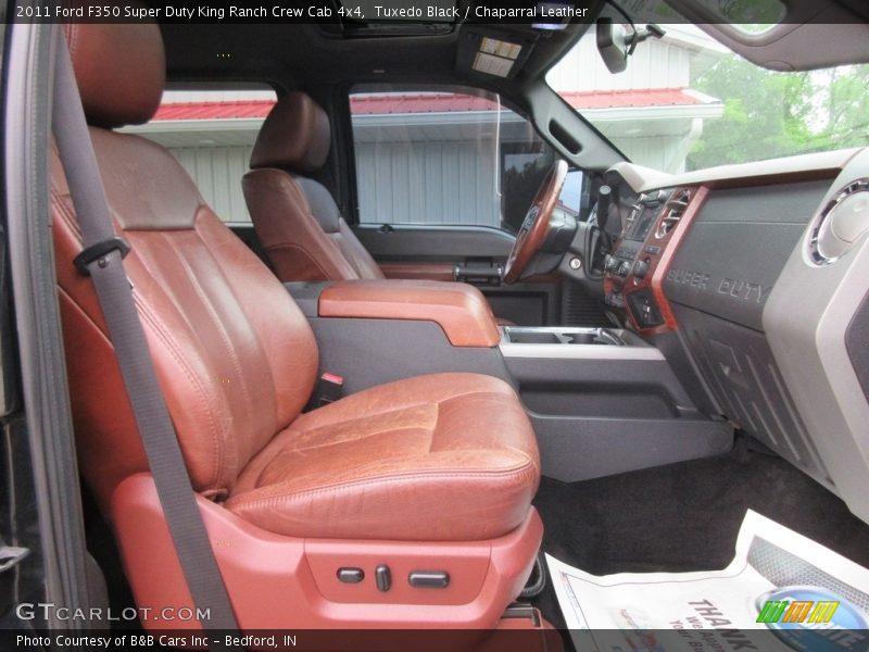 Tuxedo Black / Chaparral Leather 2011 Ford F350 Super Duty King Ranch Crew Cab 4x4