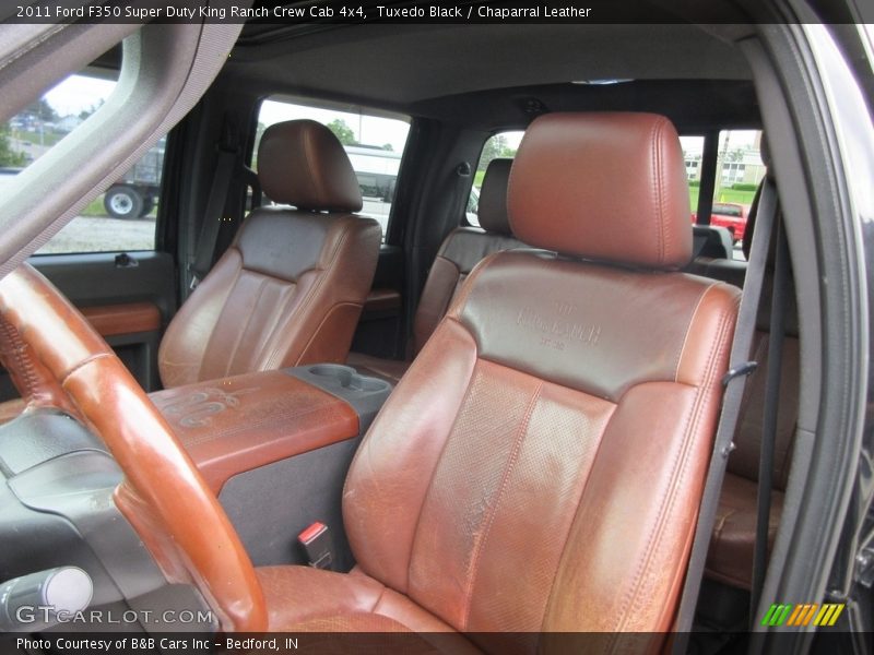 Tuxedo Black / Chaparral Leather 2011 Ford F350 Super Duty King Ranch Crew Cab 4x4