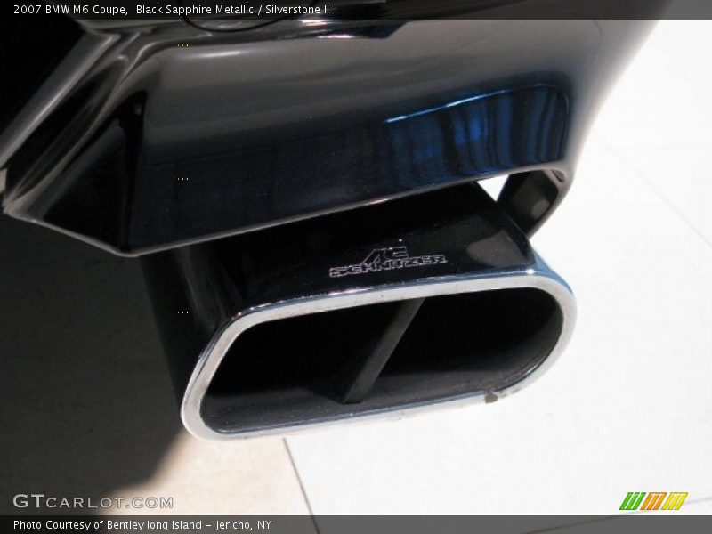 Black Sapphire Metallic / Silverstone II 2007 BMW M6 Coupe