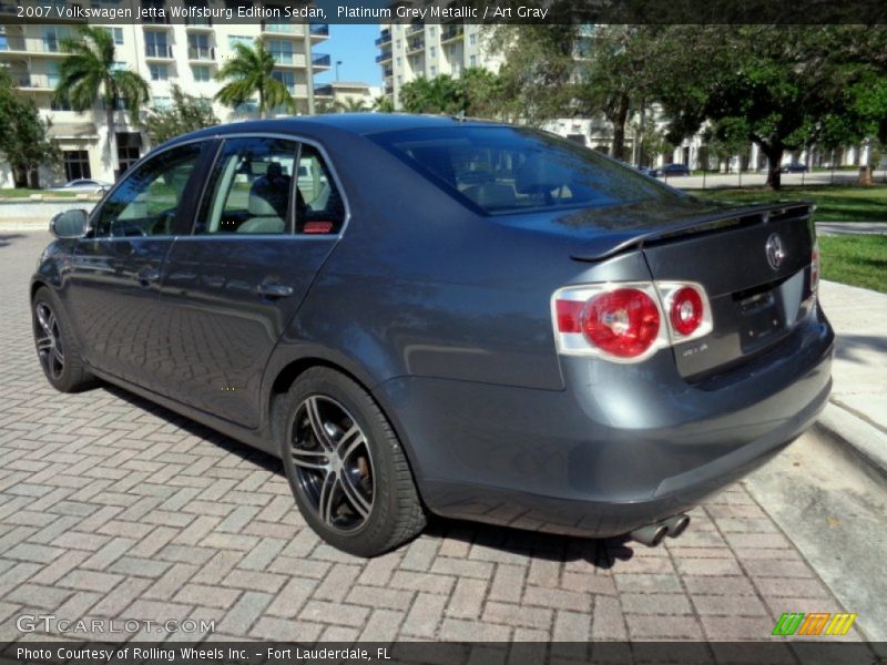 Platinum Grey Metallic / Art Gray 2007 Volkswagen Jetta Wolfsburg Edition Sedan