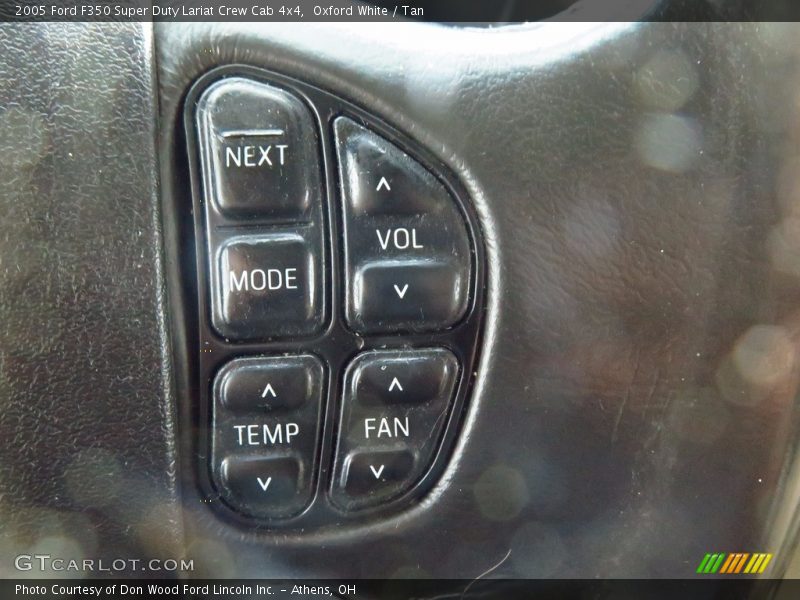 Oxford White / Tan 2005 Ford F350 Super Duty Lariat Crew Cab 4x4