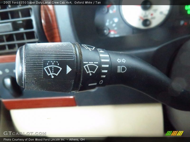 Oxford White / Tan 2005 Ford F350 Super Duty Lariat Crew Cab 4x4