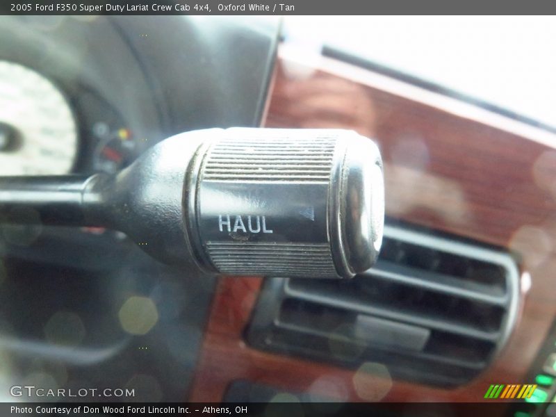 Oxford White / Tan 2005 Ford F350 Super Duty Lariat Crew Cab 4x4