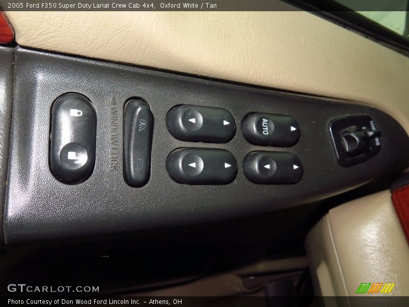 Oxford White / Tan 2005 Ford F350 Super Duty Lariat Crew Cab 4x4