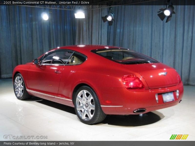 Umbrian Red / Ochre 2005 Bentley Continental GT Mulliner