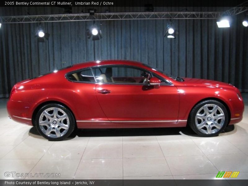 Umbrian Red / Ochre 2005 Bentley Continental GT Mulliner