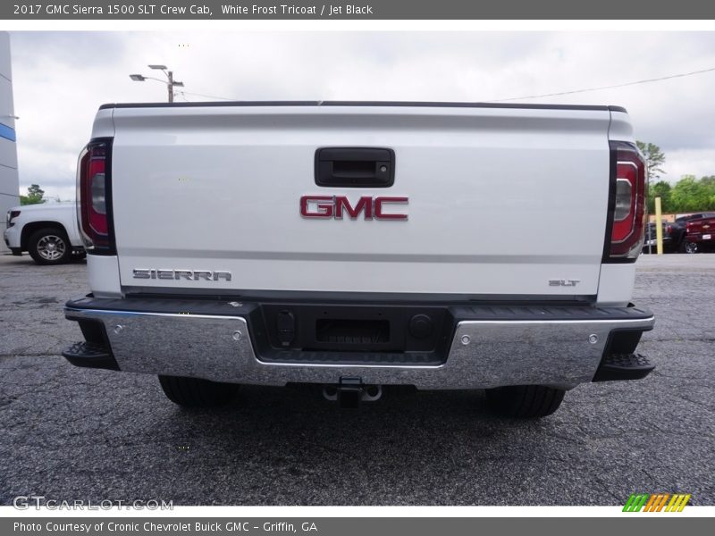 White Frost Tricoat / Jet Black 2017 GMC Sierra 1500 SLT Crew Cab