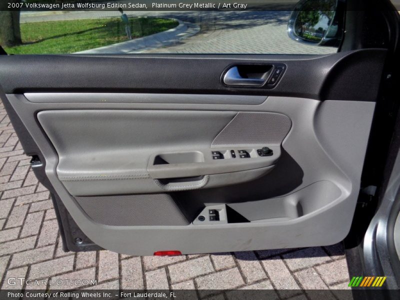 Platinum Grey Metallic / Art Gray 2007 Volkswagen Jetta Wolfsburg Edition Sedan