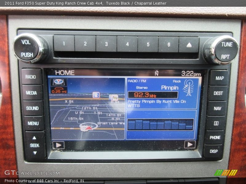 Tuxedo Black / Chaparral Leather 2011 Ford F350 Super Duty King Ranch Crew Cab 4x4