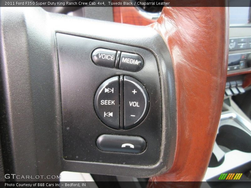 Tuxedo Black / Chaparral Leather 2011 Ford F350 Super Duty King Ranch Crew Cab 4x4