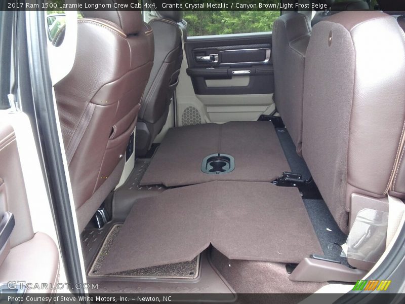 Granite Crystal Metallic / Canyon Brown/Light Frost Beige 2017 Ram 1500 Laramie Longhorn Crew Cab 4x4