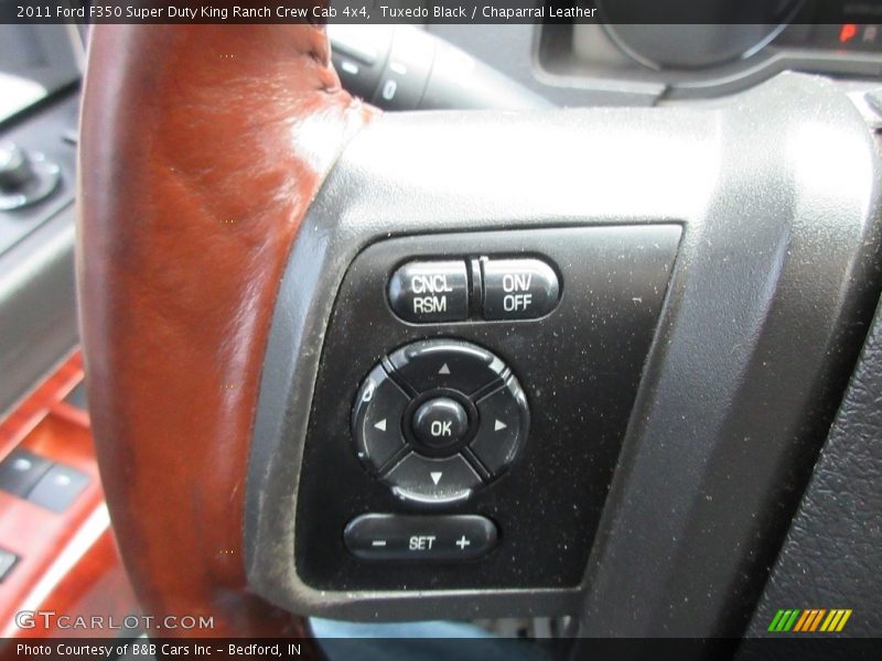 Tuxedo Black / Chaparral Leather 2011 Ford F350 Super Duty King Ranch Crew Cab 4x4