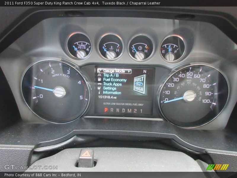Tuxedo Black / Chaparral Leather 2011 Ford F350 Super Duty King Ranch Crew Cab 4x4