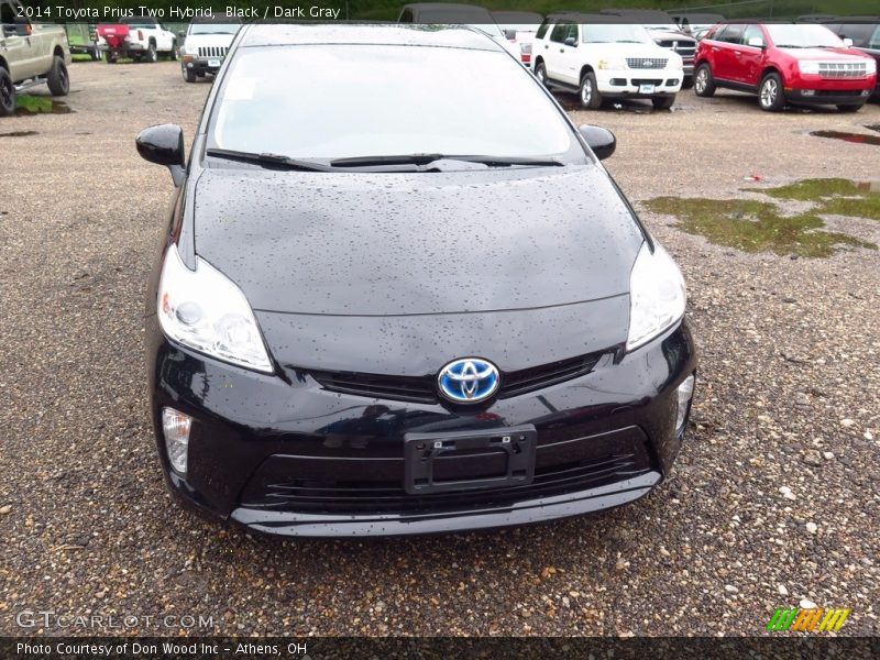 Black / Dark Gray 2014 Toyota Prius Two Hybrid