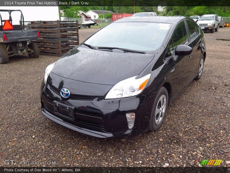 Black / Dark Gray 2014 Toyota Prius Two Hybrid
