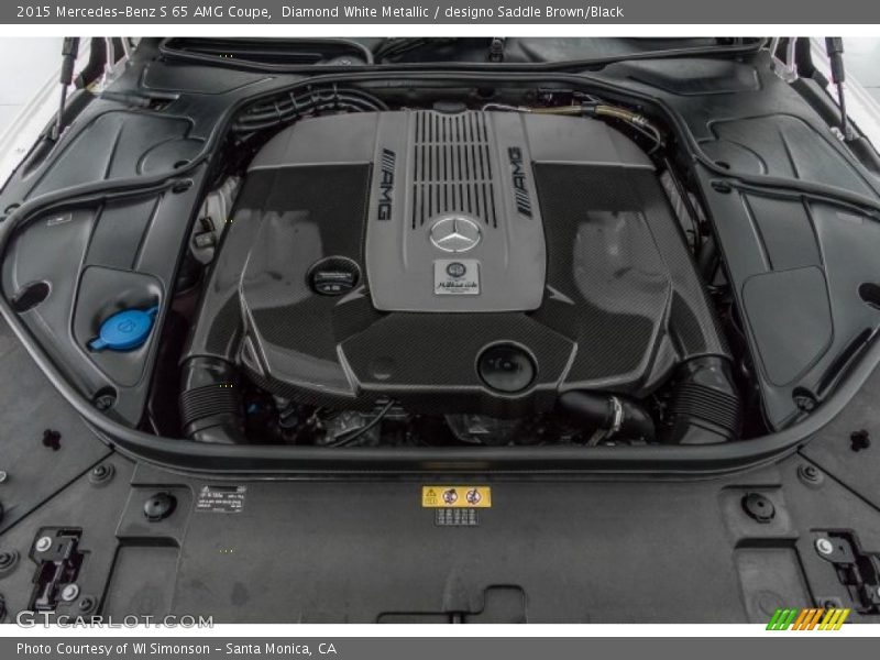  2015 S 65 AMG Coupe Engine - 6.0 Liter AMG biturbo SOHC 36-Valve V12