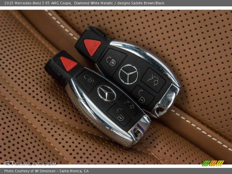Keys of 2015 S 65 AMG Coupe