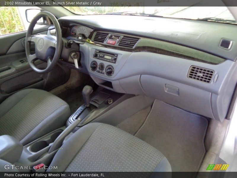 Munich Silver Metallic / Gray 2002 Mitsubishi Lancer ES