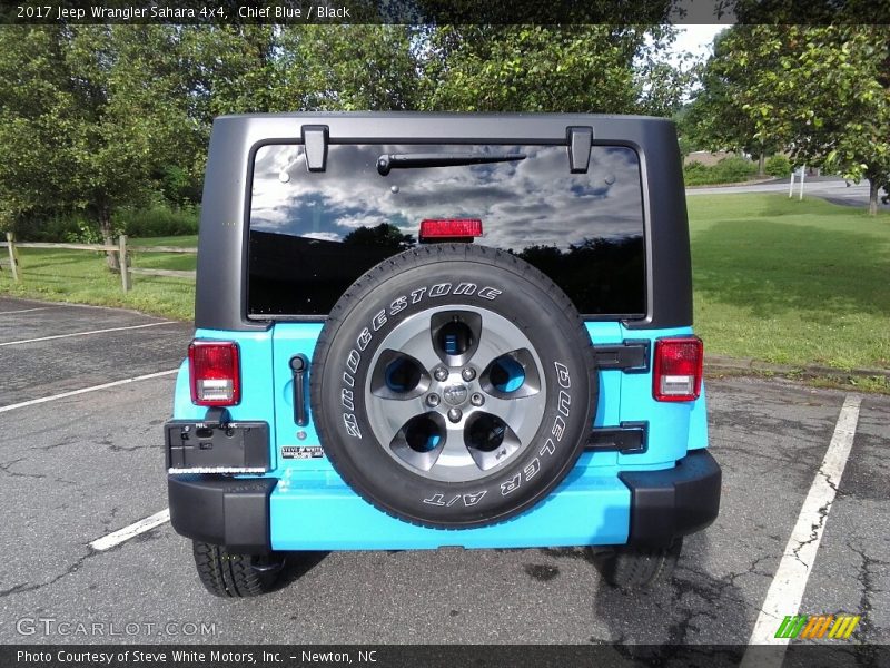 Chief Blue / Black 2017 Jeep Wrangler Sahara 4x4