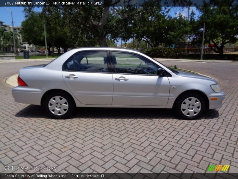 Munich Silver Metallic / Gray 2002 Mitsubishi Lancer ES