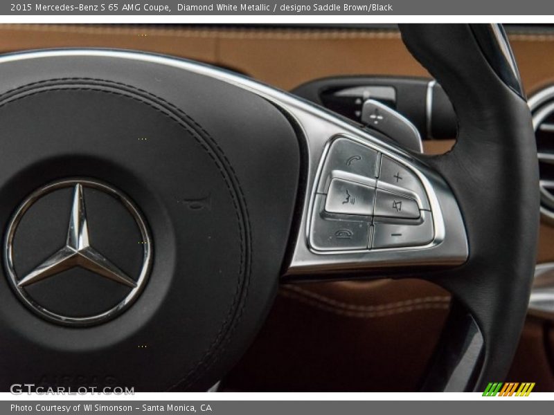 Controls of 2015 S 65 AMG Coupe